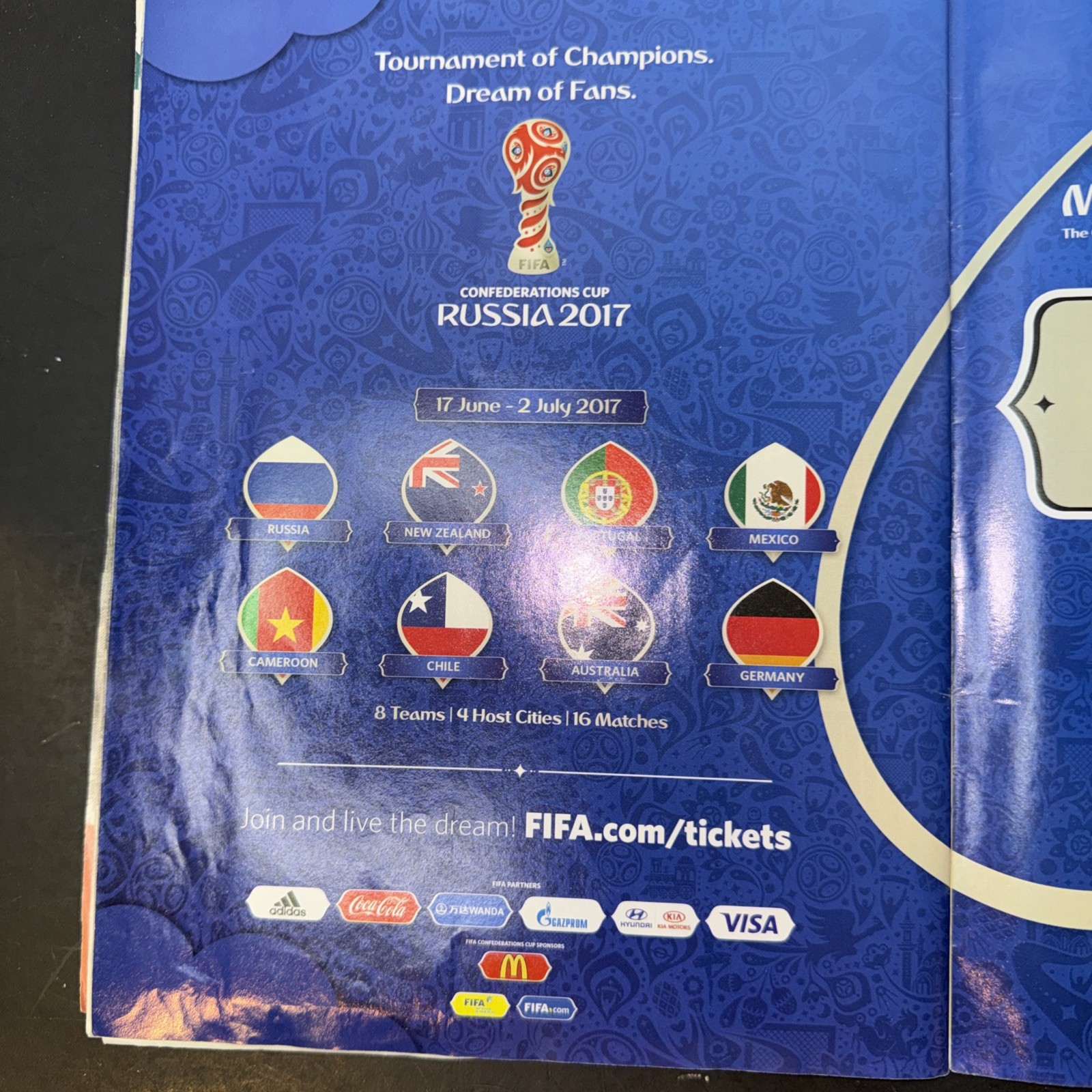 Panini Road to 2018 FIFA World Cup Russia Sticker Album w/ Stickers