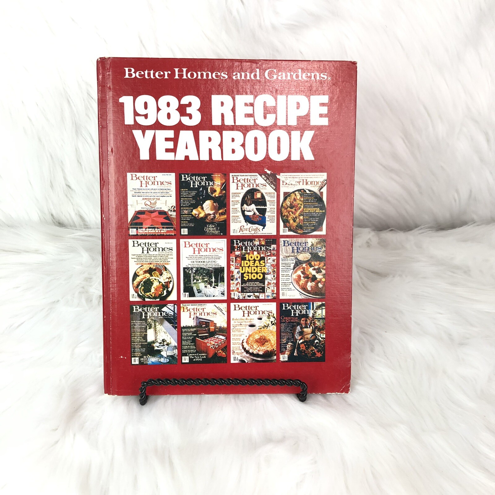 Better Homes & Gardens 1983 Recipe Yearbook by Meredith Corp. ~ Hardback Book