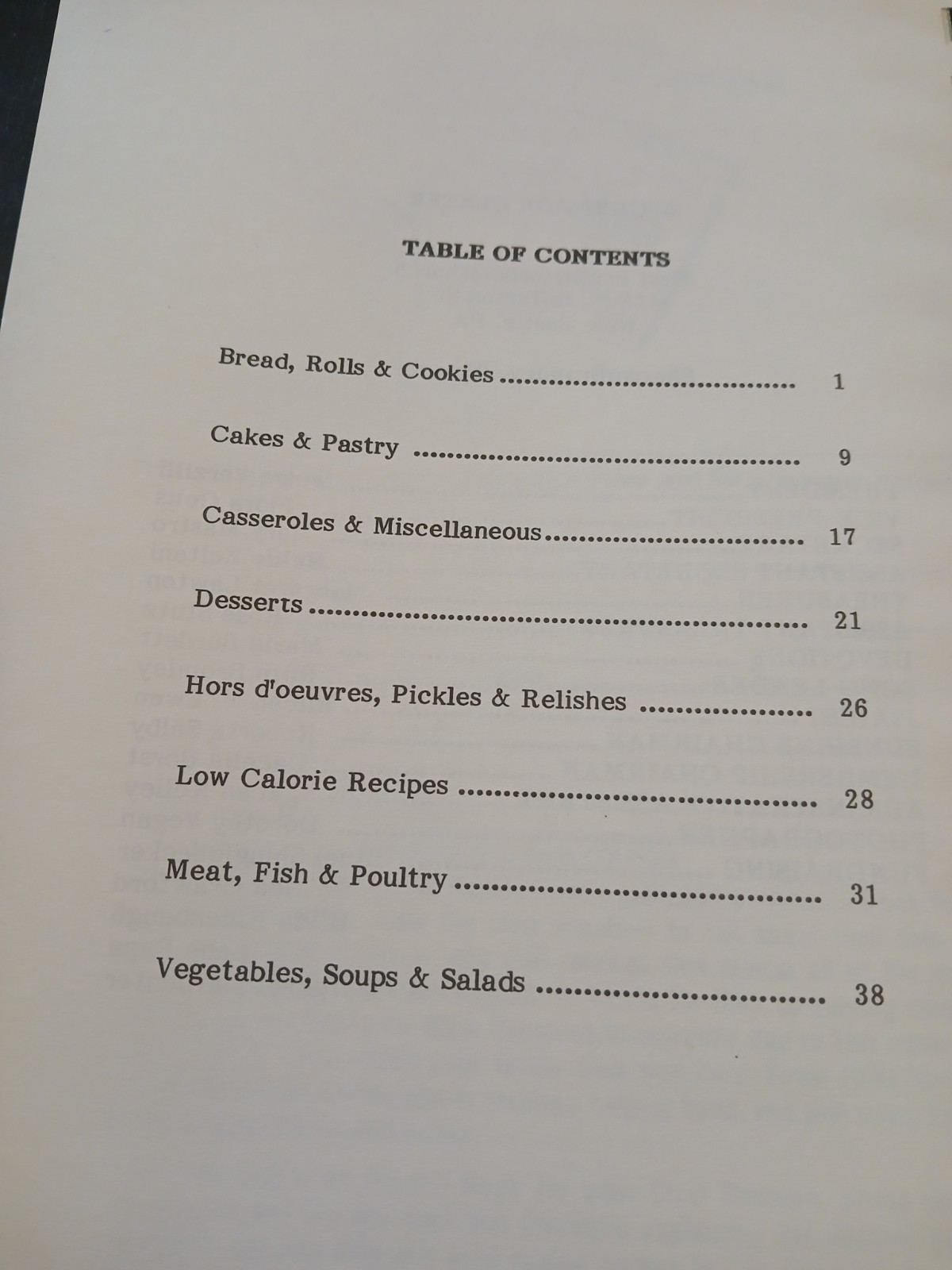 CHERISHED RECIPES, FIRST PRESBYTERIAN CHURCH, NEW CASTLE PA, COOKBOOK