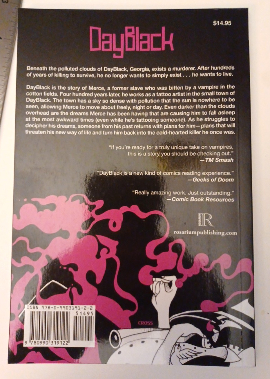 DayBlack by Keef Cross (2015, Trade Paperback)
