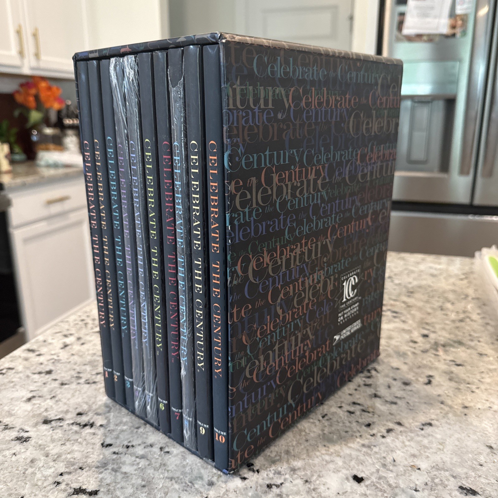 USPS “Celebrate the Century” Stamp Book Complete Set of 10 Hardcover