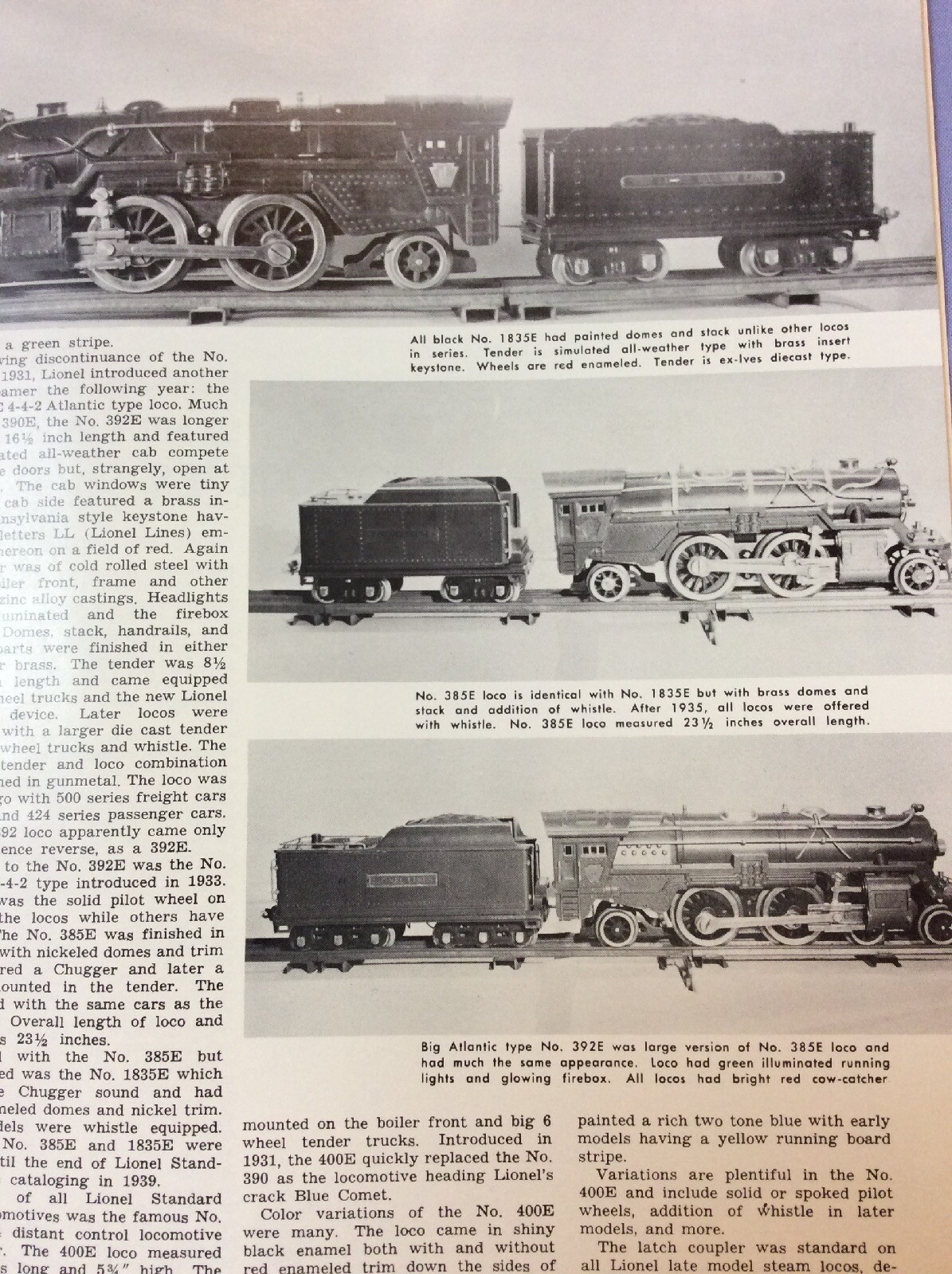 Toy Trains Of Yesteryear SC 35 Pages 1987 Nice Condition #471