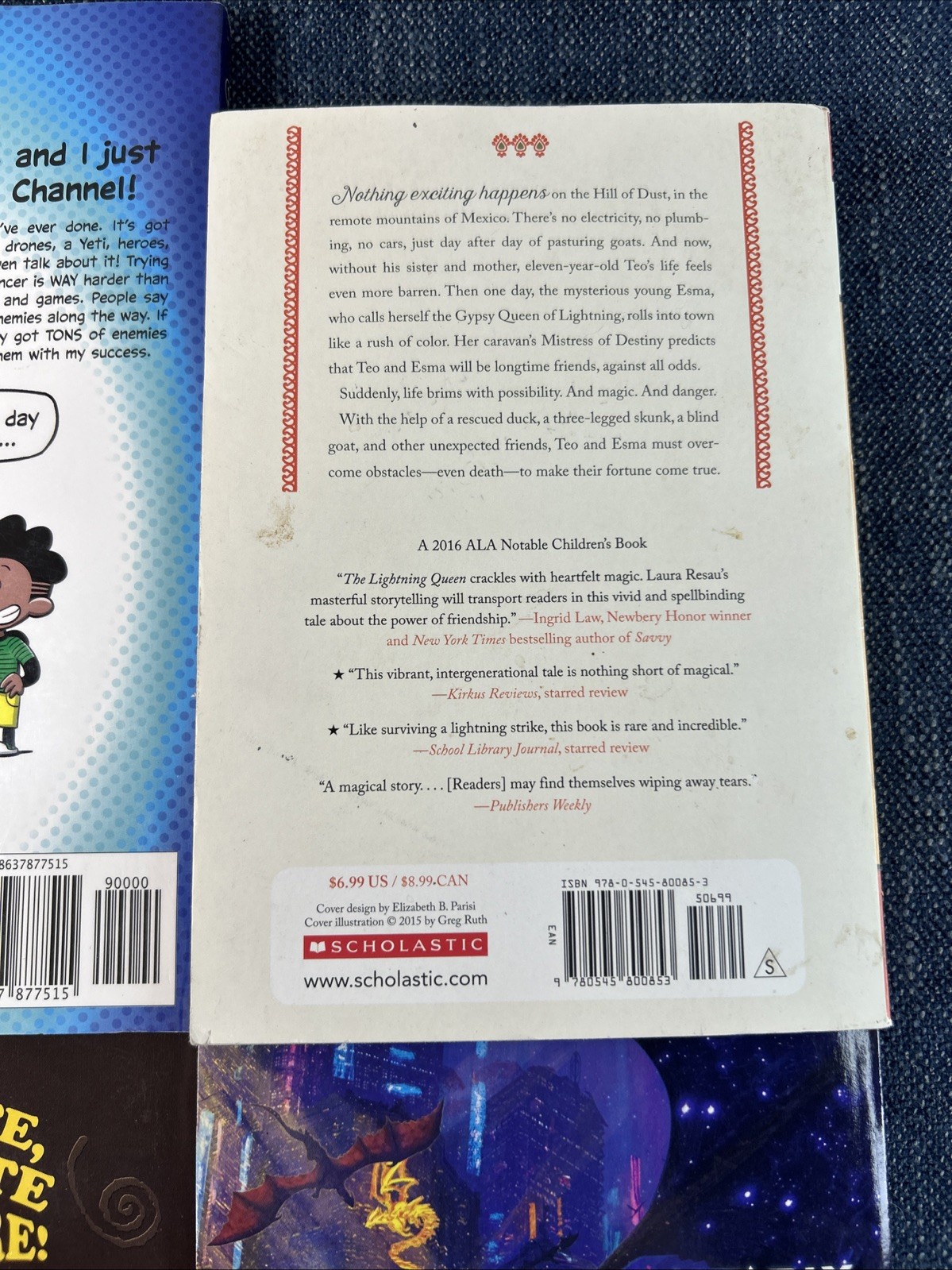 Book Bundle for Boys Lot of 4 Paperback Books 1 Graphic Novel