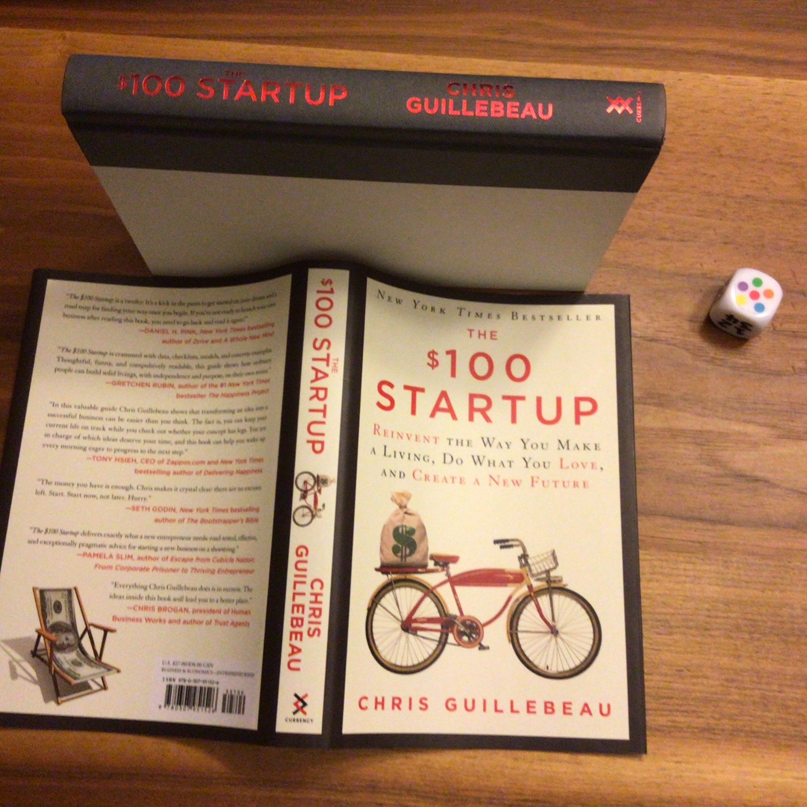 The $ 100 Startup By Chris Guillebeau Hardcover Book First Edition (2012)