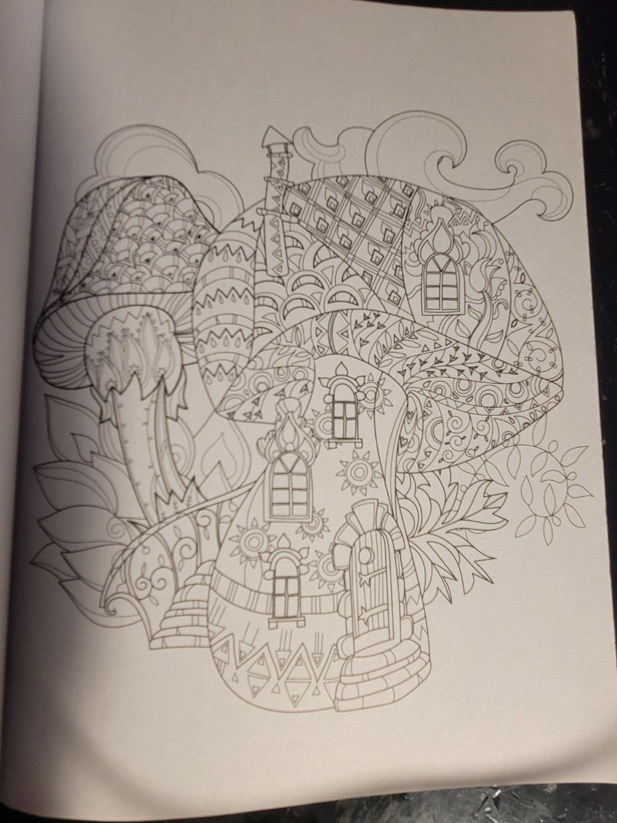 COLORING MYTH & MAGIC Vol 3 Adult Coloring Book With 47 Prints Ready To Frame