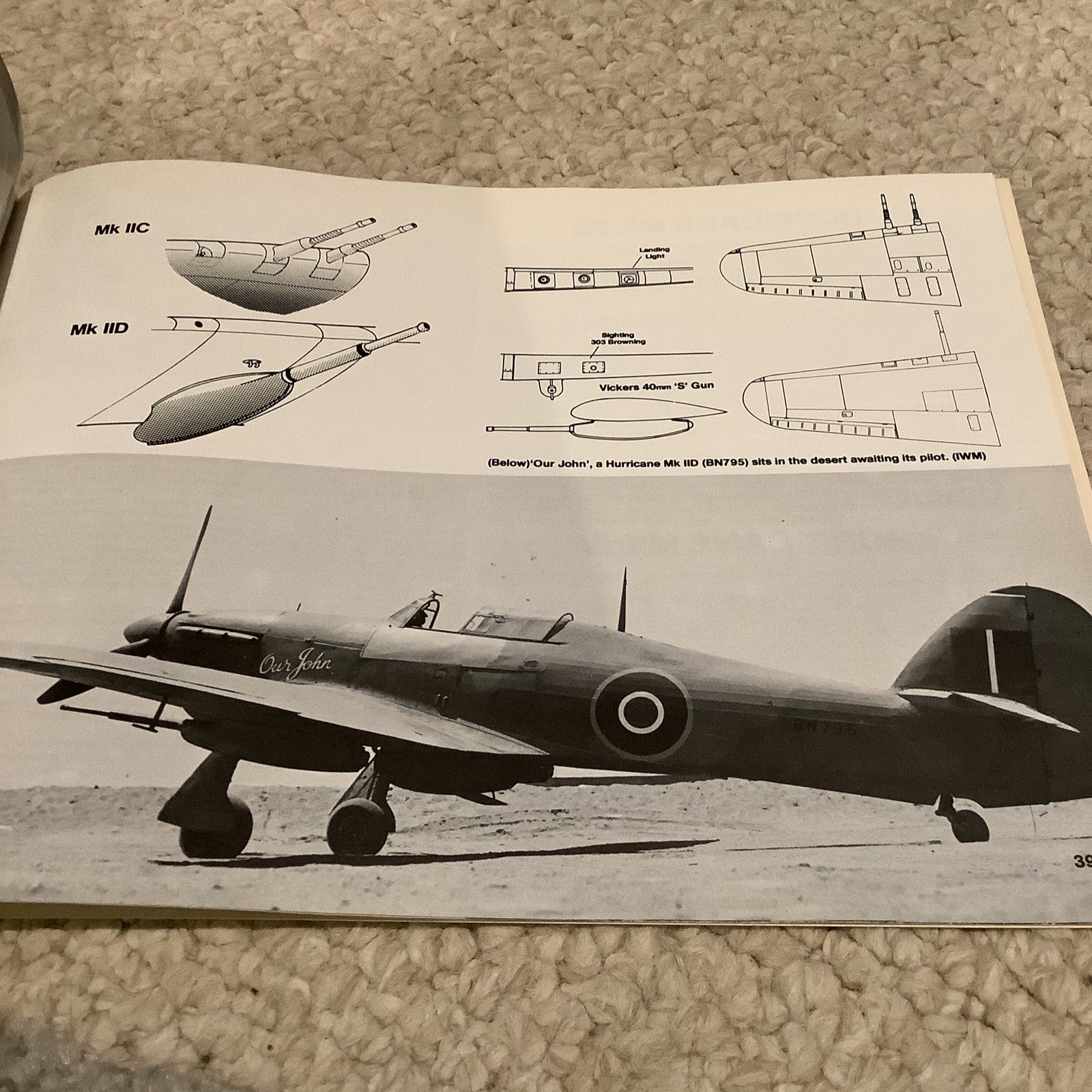 Hurricane in Action #72 by Jerry Scutts- Squadron Signal Publications