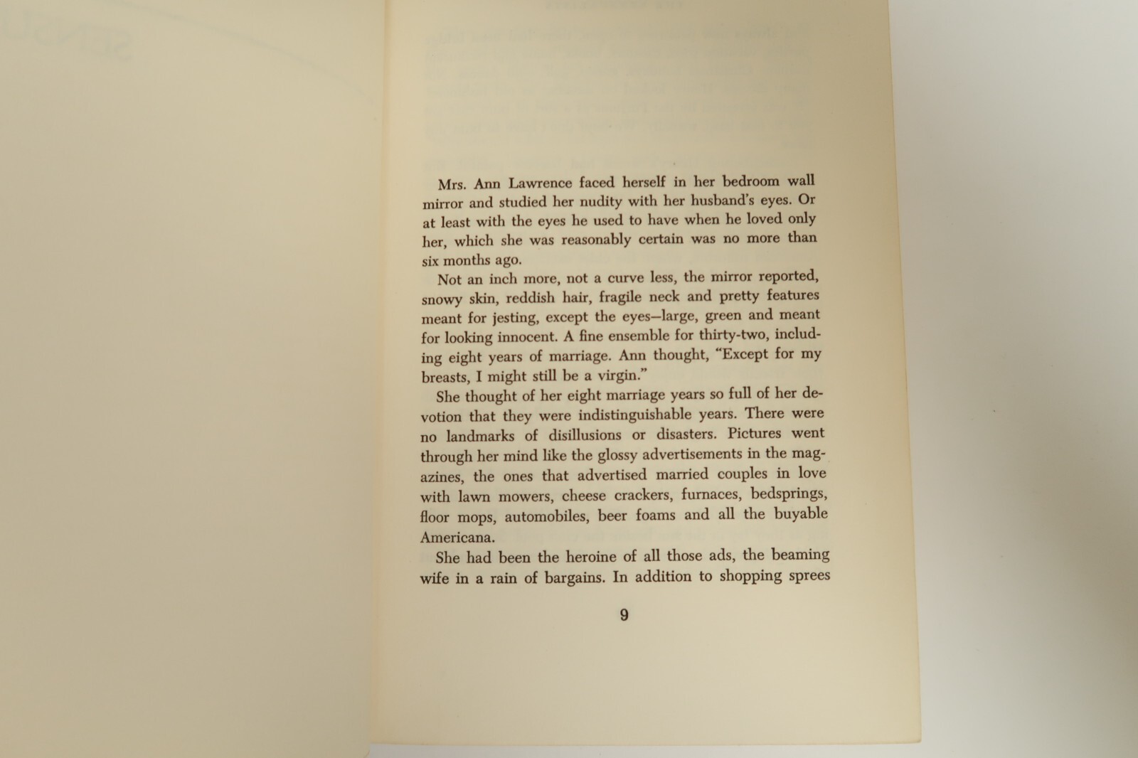 The Sensualists A Novel by Ben Hecht Julian Messner 1959 First Edition New York