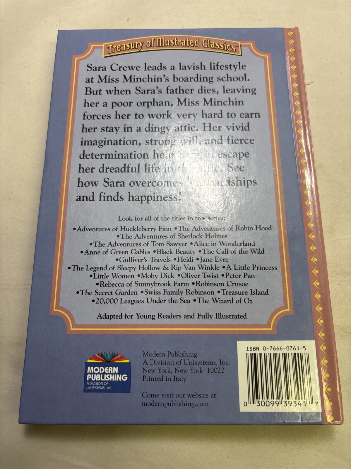 A Little Princess ( Hardcover: Juvenile Fiction, Classic, Large Print, 2006)