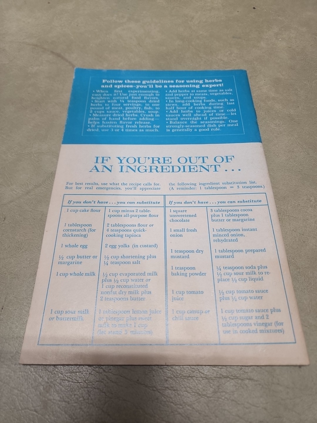 Vtg Cookbook “Shortcut Cooking” 1969 1ST Edition Meredith Corp. USA
