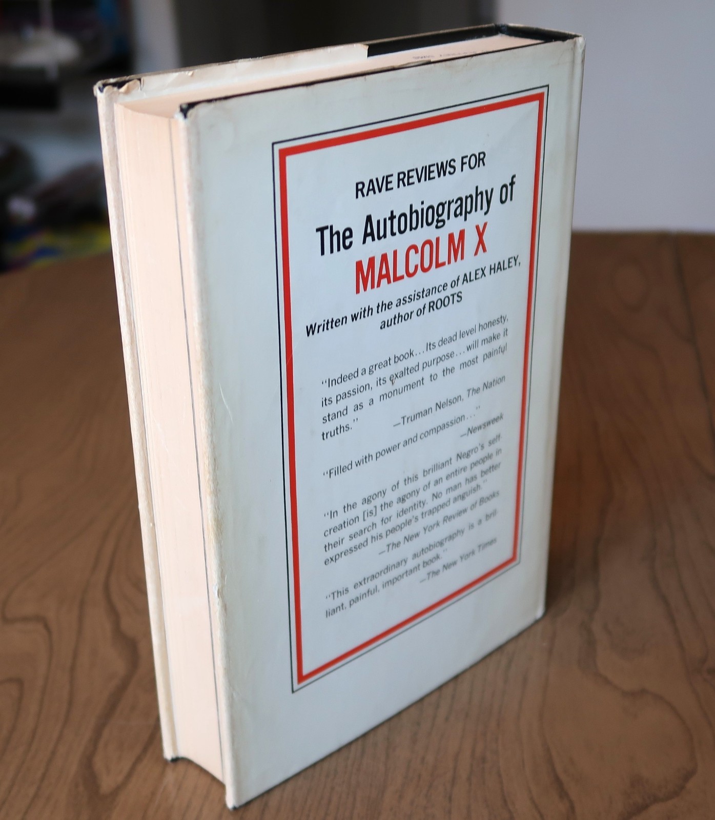 The Autobiography of Malcolm X (As told to Alex Haley) HC/DJ 1965 BCE