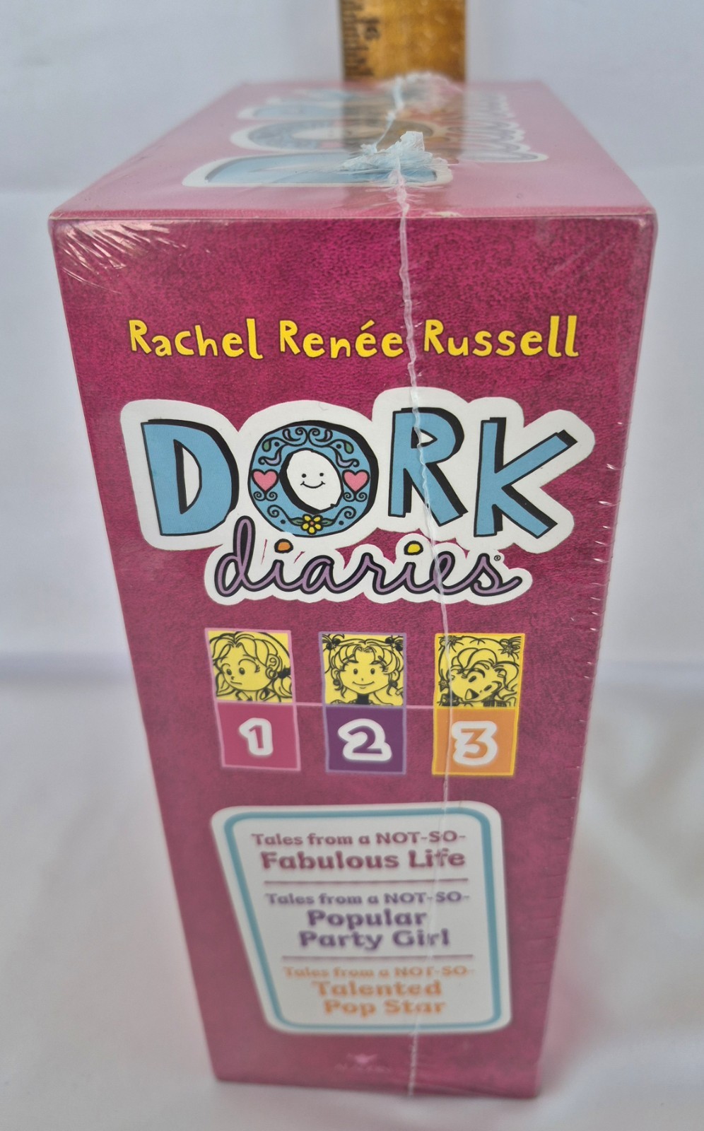 Dork Diaries Hardcover Box Set Books 1-3 Rachel Renee Russell NEW SEALED 3 Books