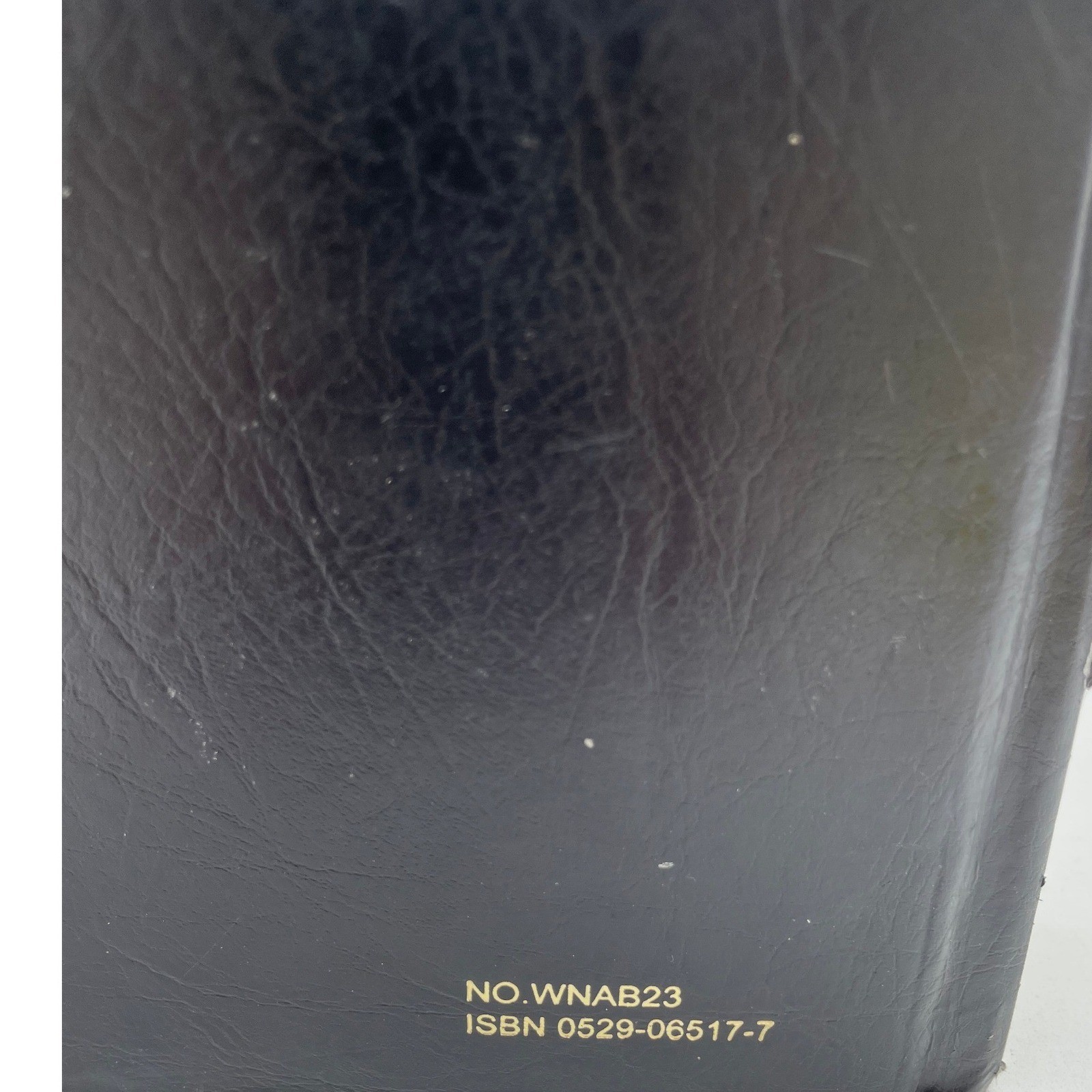 World Catholic Press New American Bible Black Gold Gilded Pope Benedict XVI