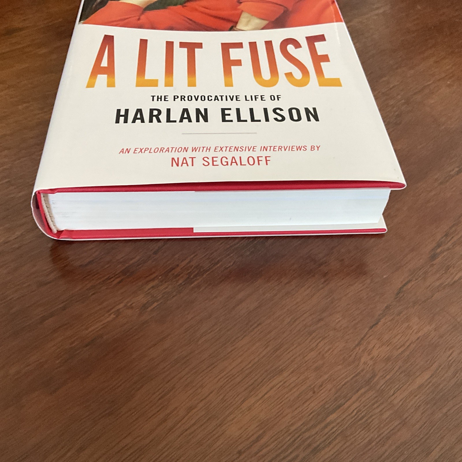 A Lit Fuse The Provocative Life of Harlan Ellison Biography HARDCOVER DJ 1st Ed