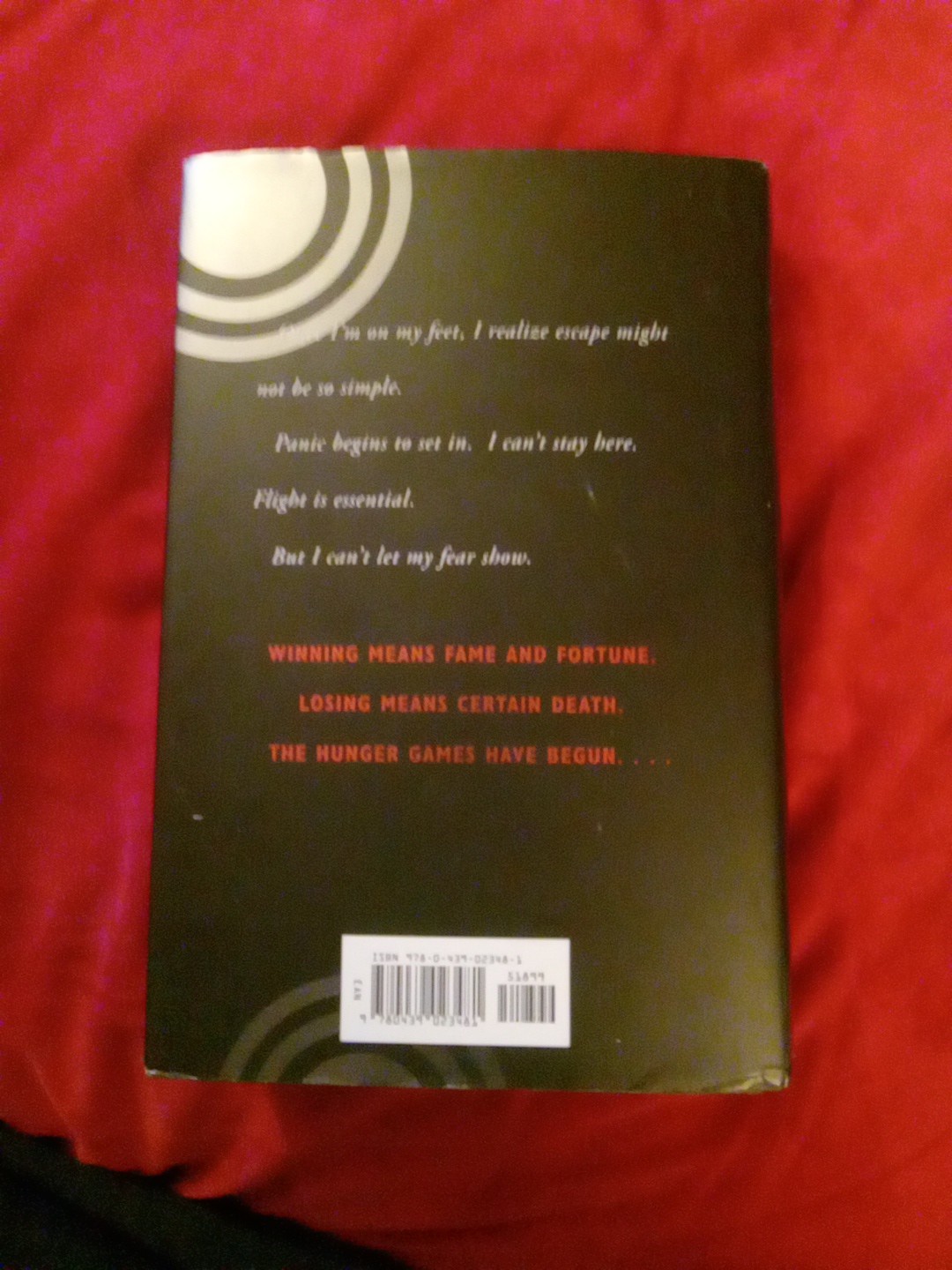 Suzanne Collins The Hunger Games Later Edition HC DJ GC
