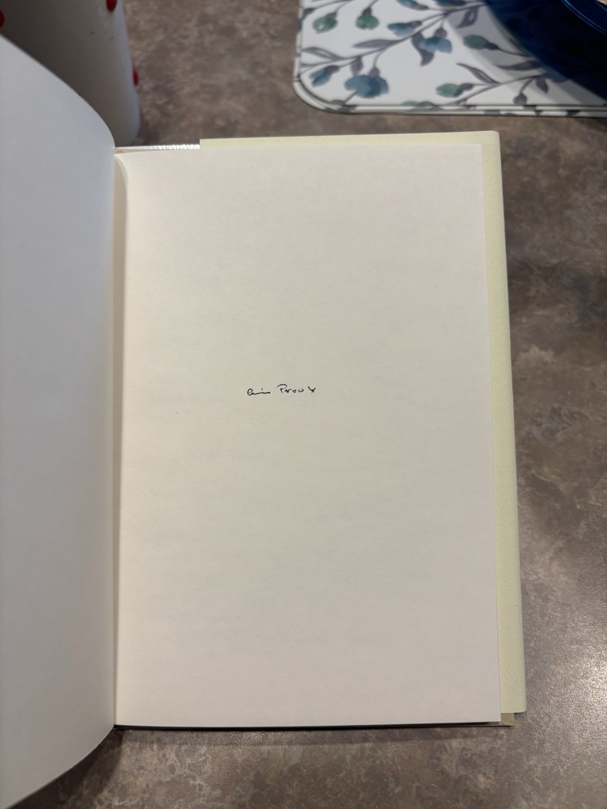 ANNIE PROULX BROKEBACK MOUNTAIN SIGNED 1ST ED. BOOK 2025 AUTOGRAPHED SHIPS ASAP