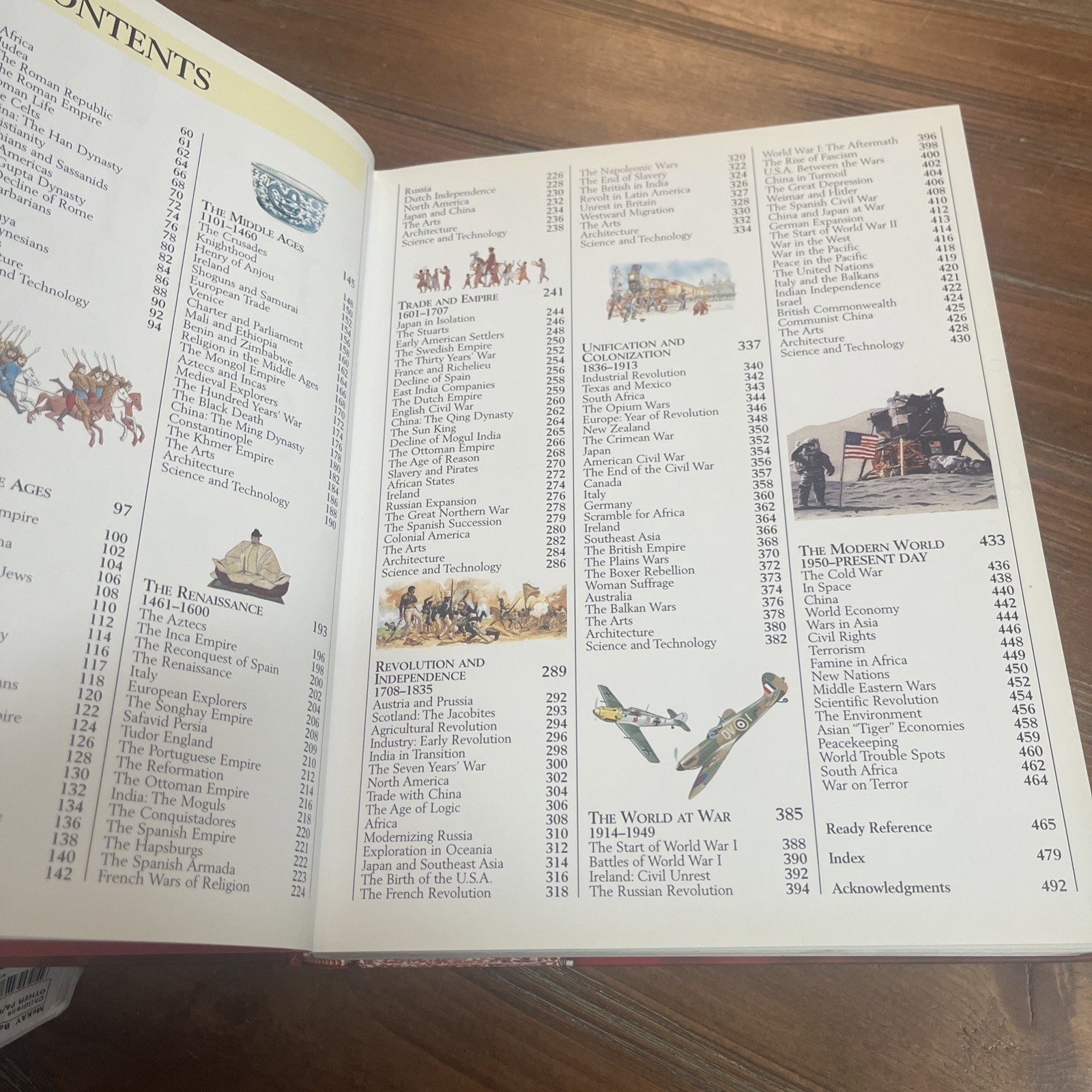 The Kingfisher History Encyclopedia Hardcover Fully Revised & Updated Reference