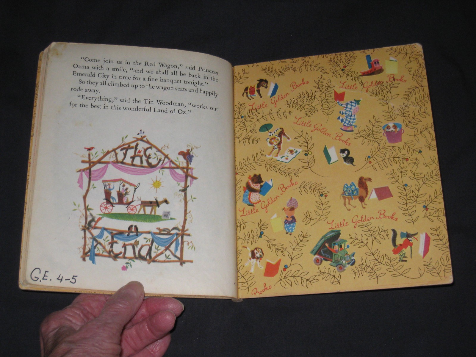 Little Golden Book The Tin Woodman of OZ Series A 28 pages