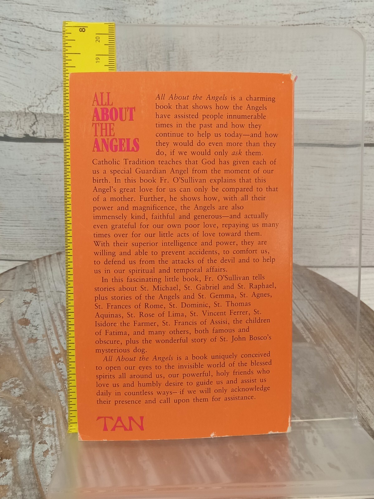 All about the Angels by Paul O’Sullivan 1991, Trade Paperback