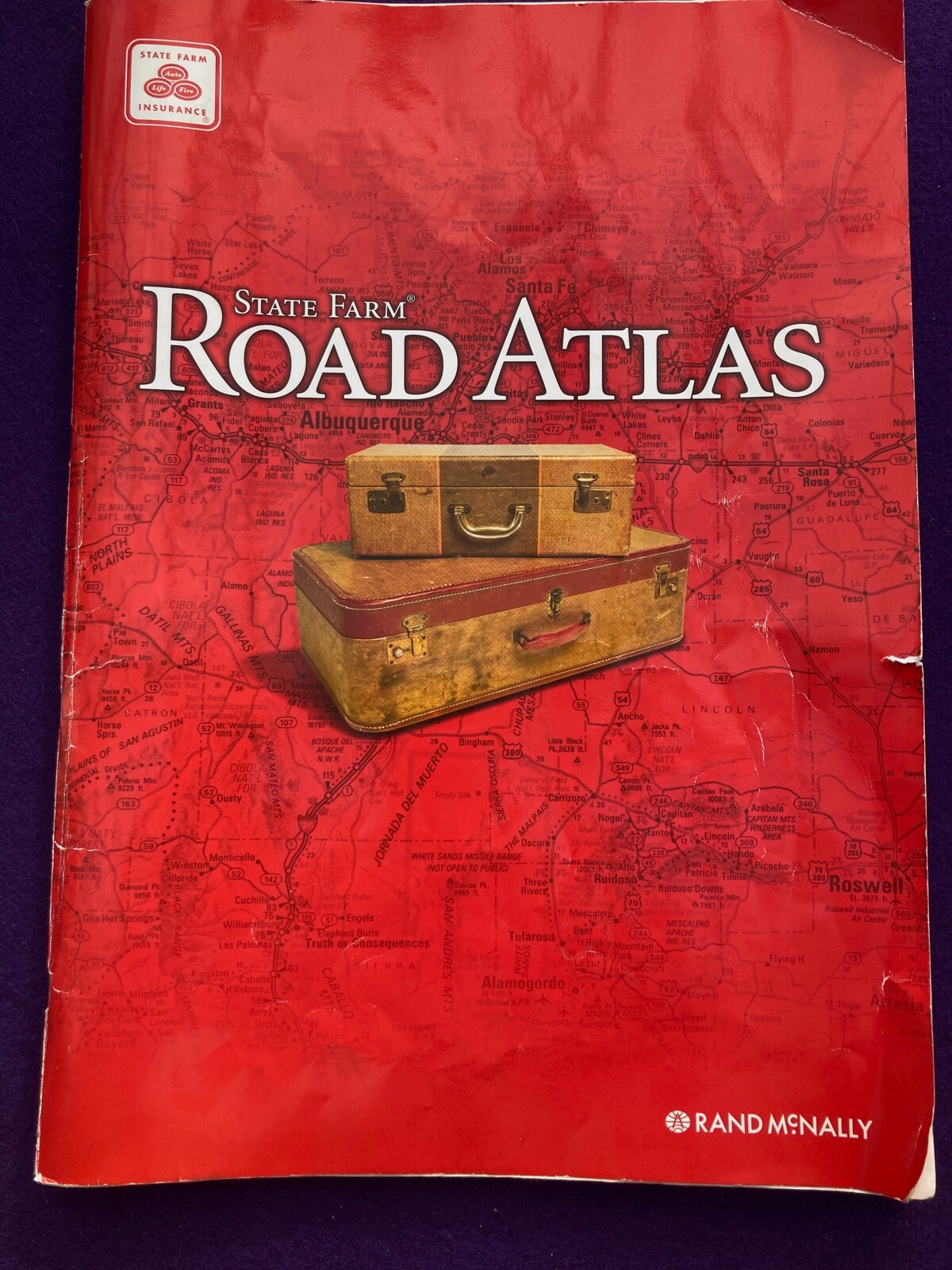 US Road Atlas State Farm 2005 140 pages RAND McNALLY
