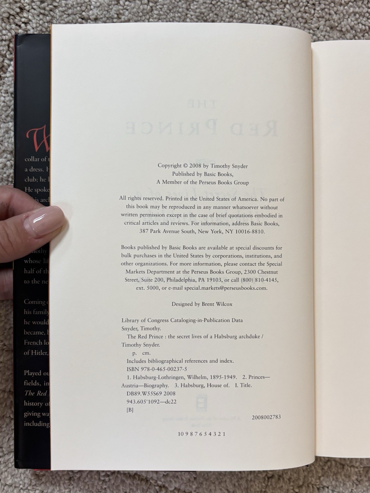 THE RED PRINCE by Timothy Snyder