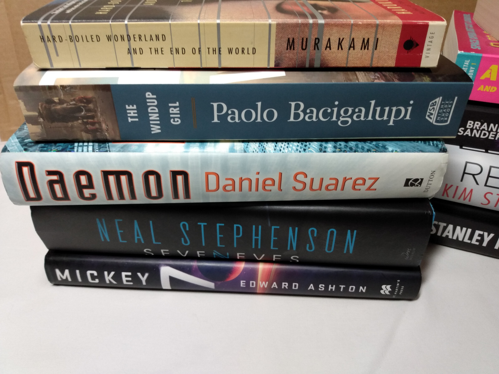 Science Fiction Lot Space Dystopian Mystery Sci Fi Fantasy Robots Mechs Colonies