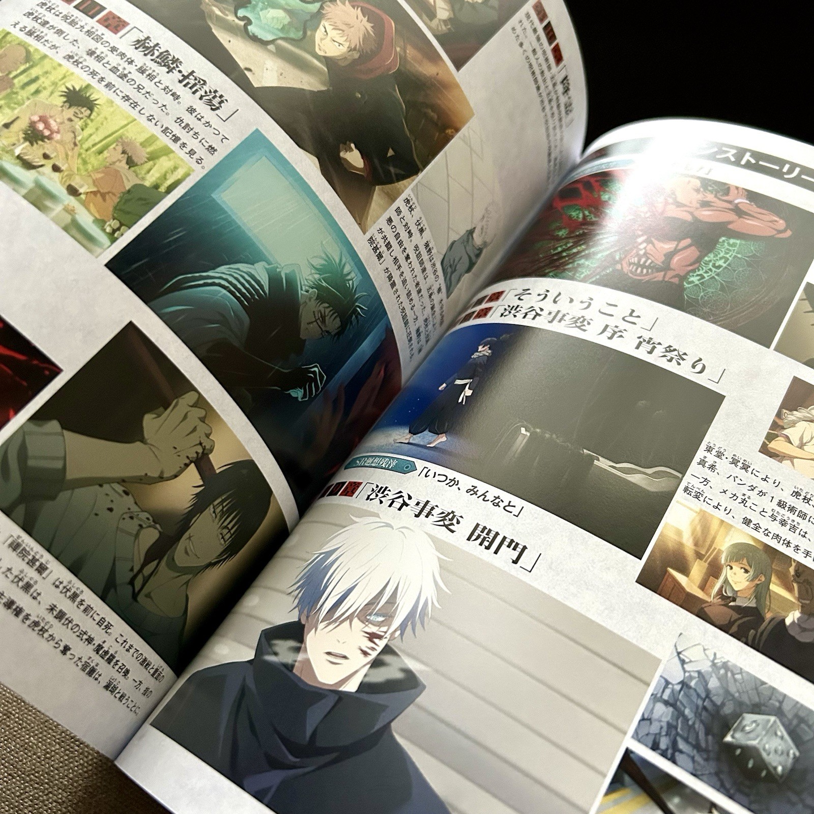 Jujutsu Kaisen Phantom Parade Official Visual Art Book + SSR Card