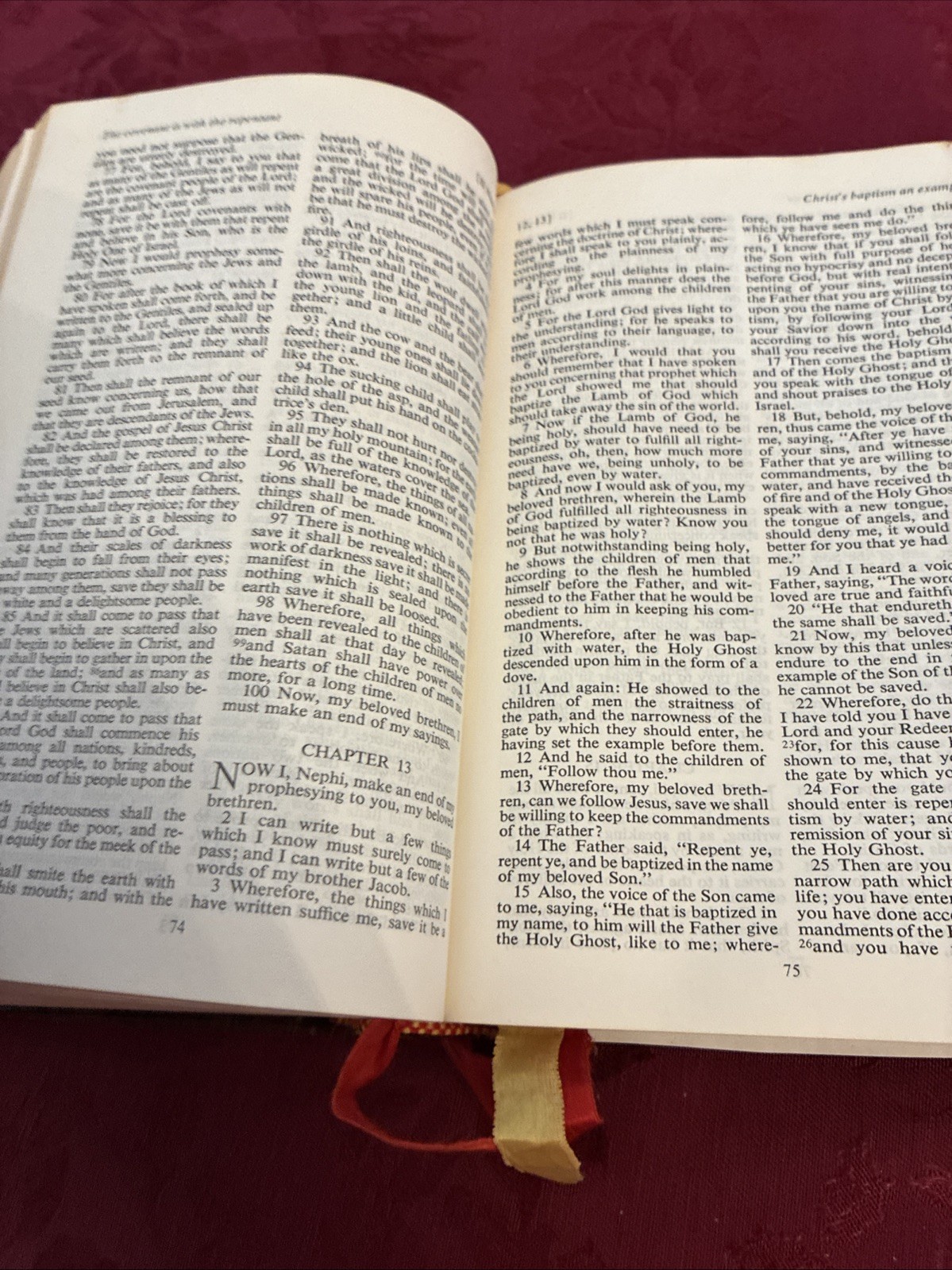 Holy Scriptures of the Restoration Joseph Smith, Jr. 1974 Edition Hardcover