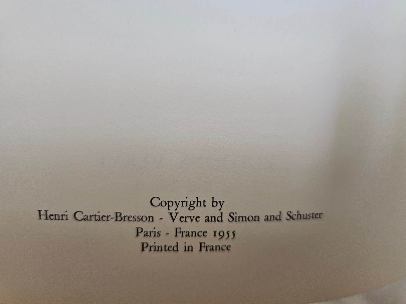 Henri Cartier‑Bresson Les Européens – 1955 Verve Original French Edition