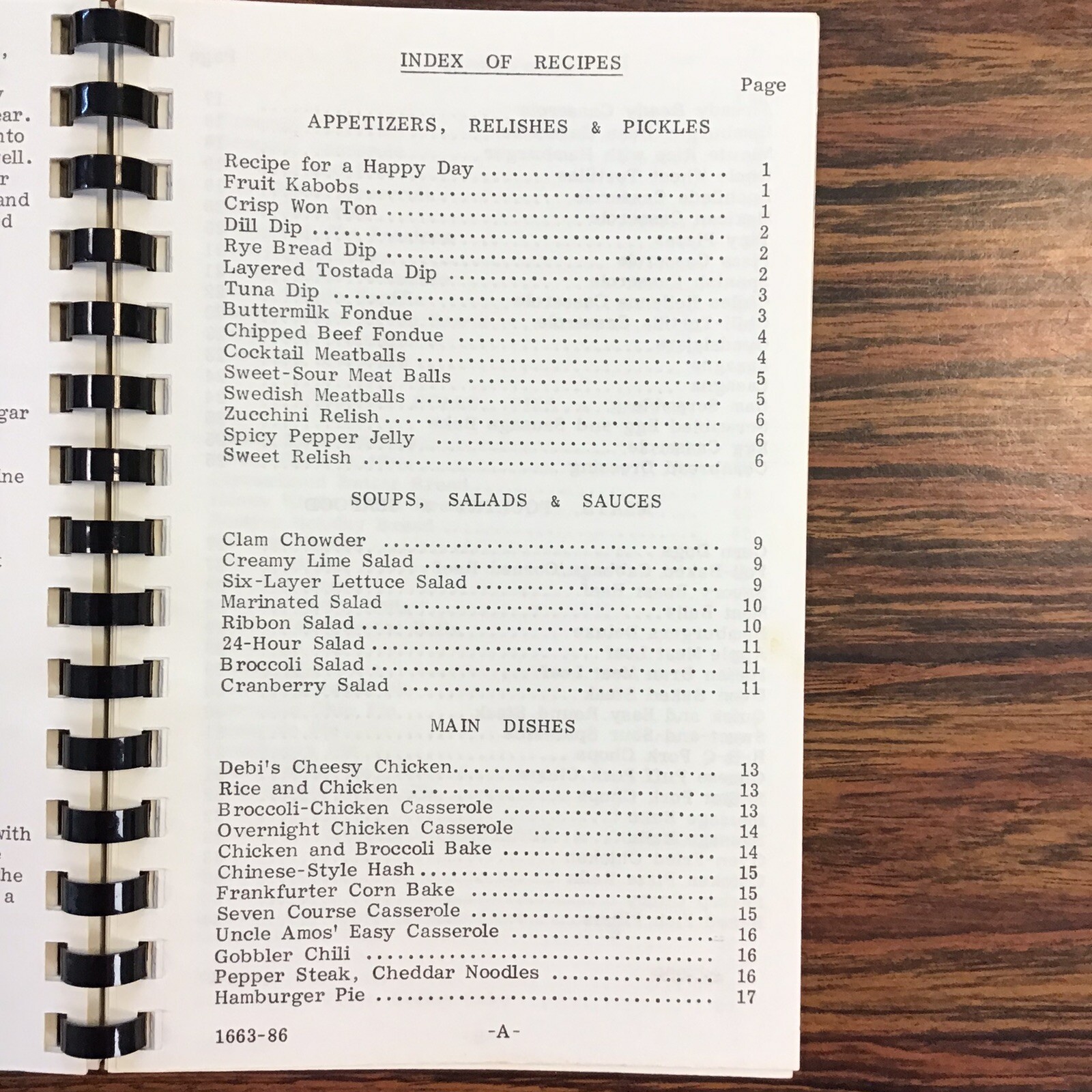 Belleville Illinois 1st Church of Nazarene Vtg 1986 Cookbook SEE INDEX PHOTOS