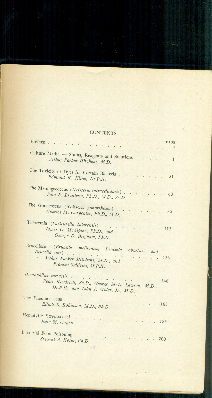 Diagnostic Procedures and Reagents– 1st edition, 1941 — Mulitple Authors