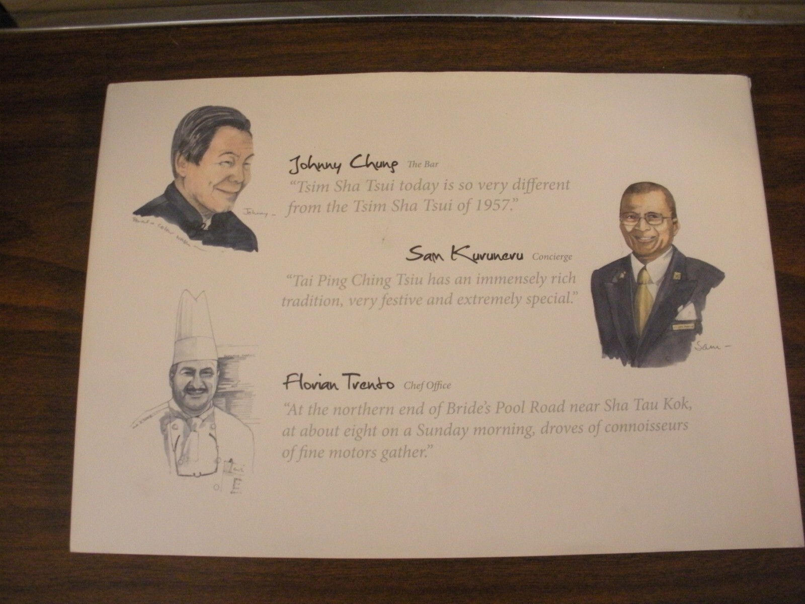 Our Hong Kong Personal stories from the staff of the Peninsula, V