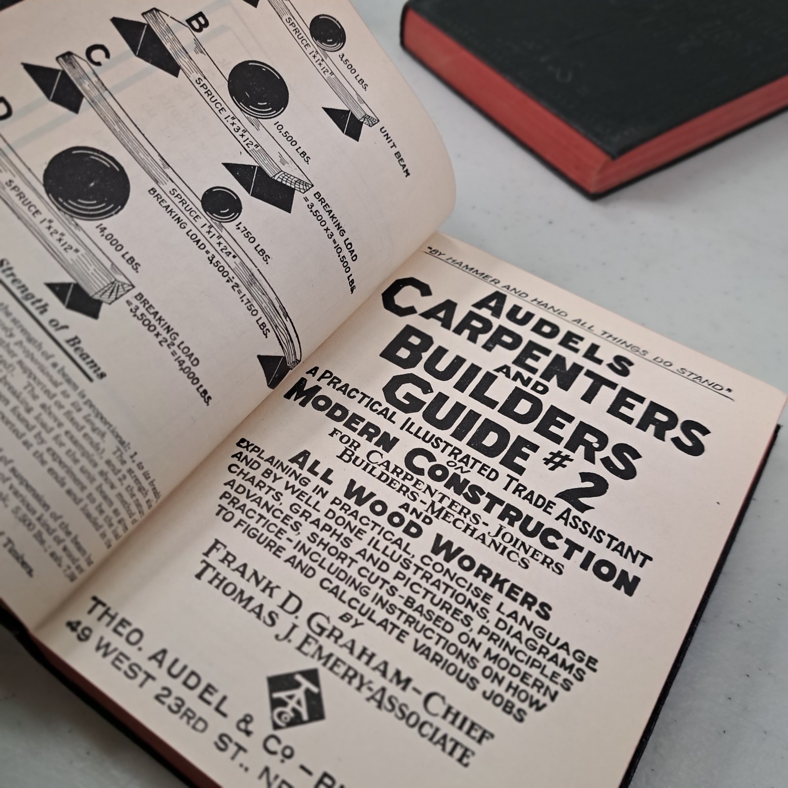 Audels Carpenters And Builders Guide Vol 1 – 4 Complete Set 1948 1949 Printing