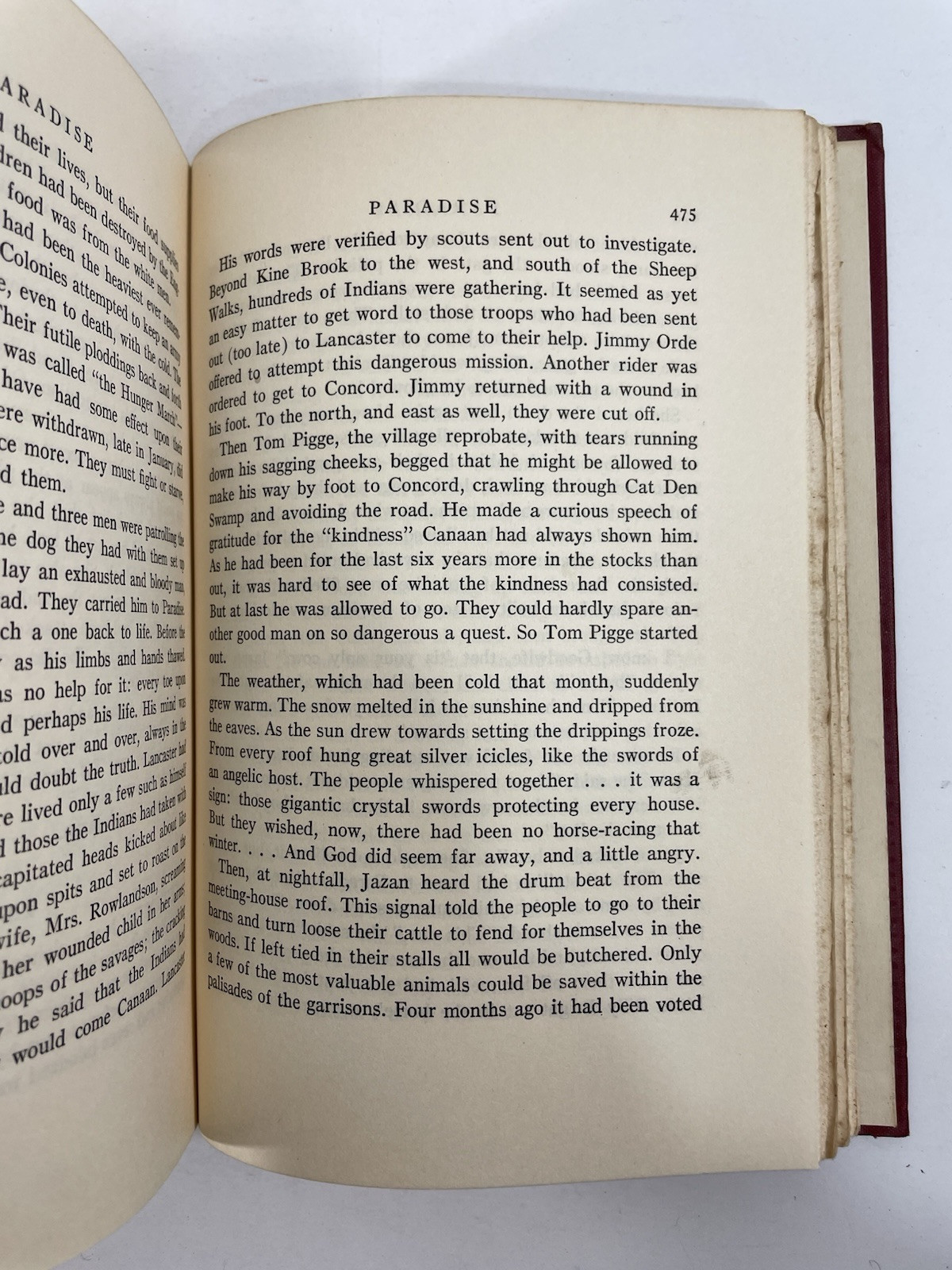 Paradise Esther Forbes 1937 Harcourt Brace and Company Hardcover