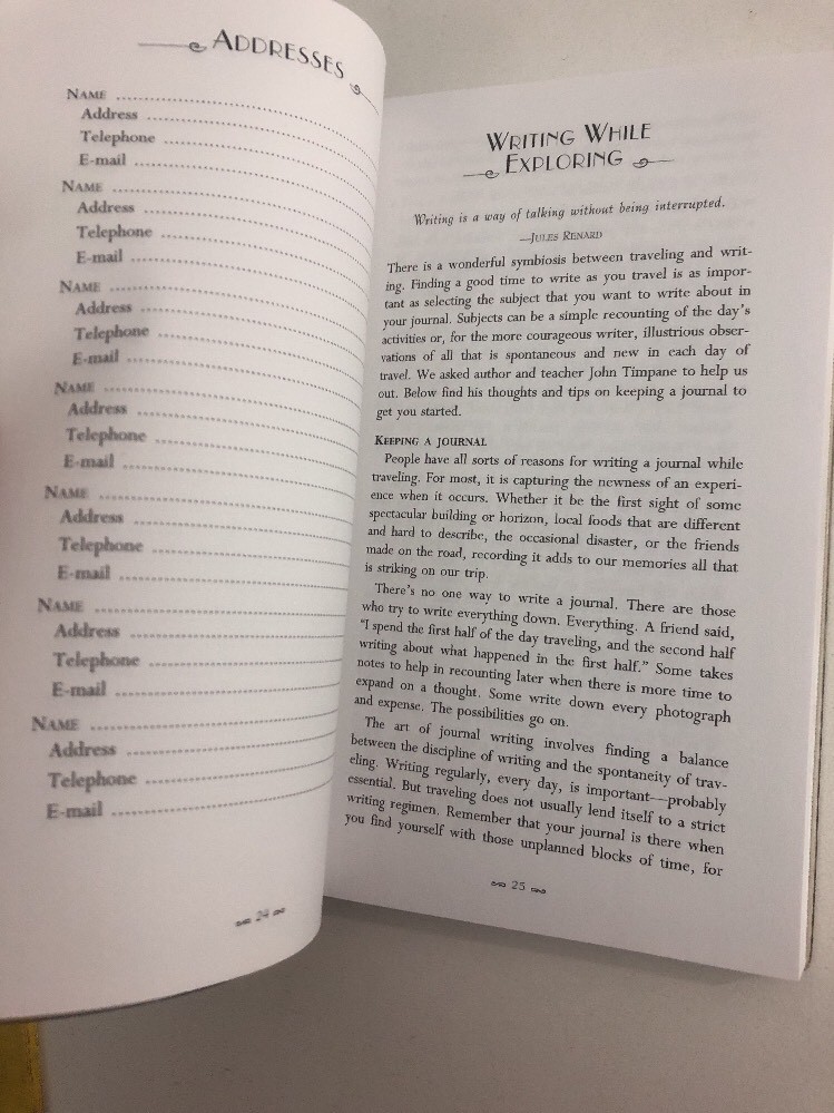 European Travel Journal by Ten Speed Press Staff (2000, Diary, Journal)