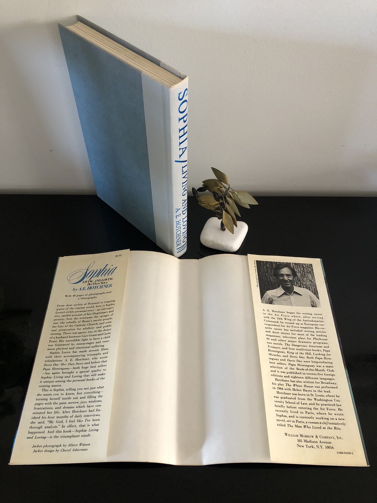 Sophia Living And Loving Her Own Story By A E Hotchner Morrow 1979 F. Ed/6Pr. HC