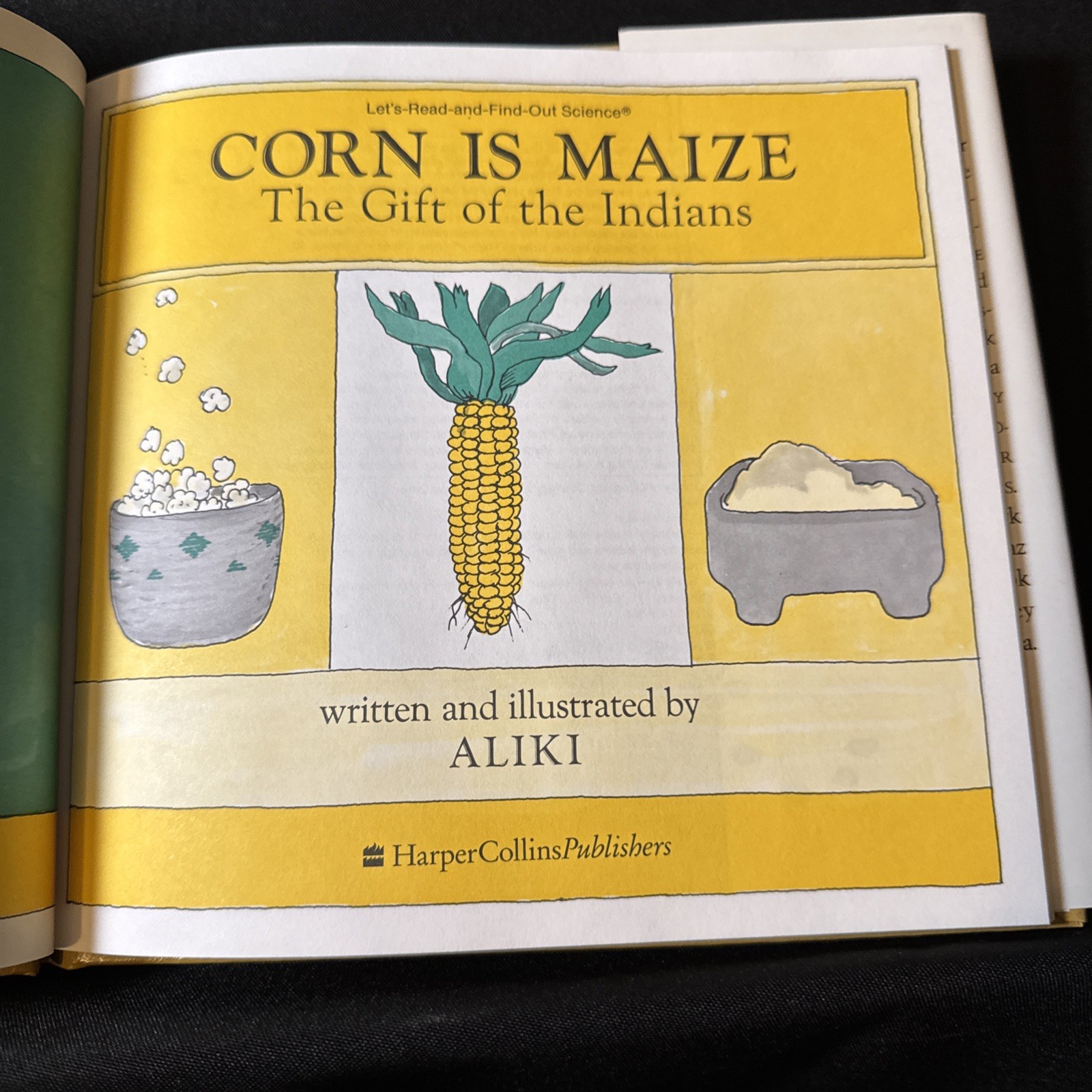 Corn Is Maize | The Gift of the Indians | by Aliki | HC/DJ
