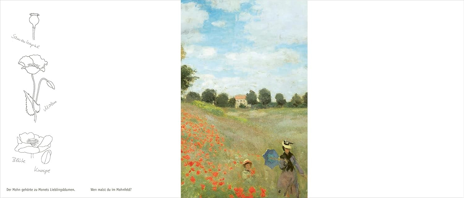 Doris Kutschbac Claude Monet: Das Kunst-Sticker-Mal-Buch (Paperback) (UK IMPORT)