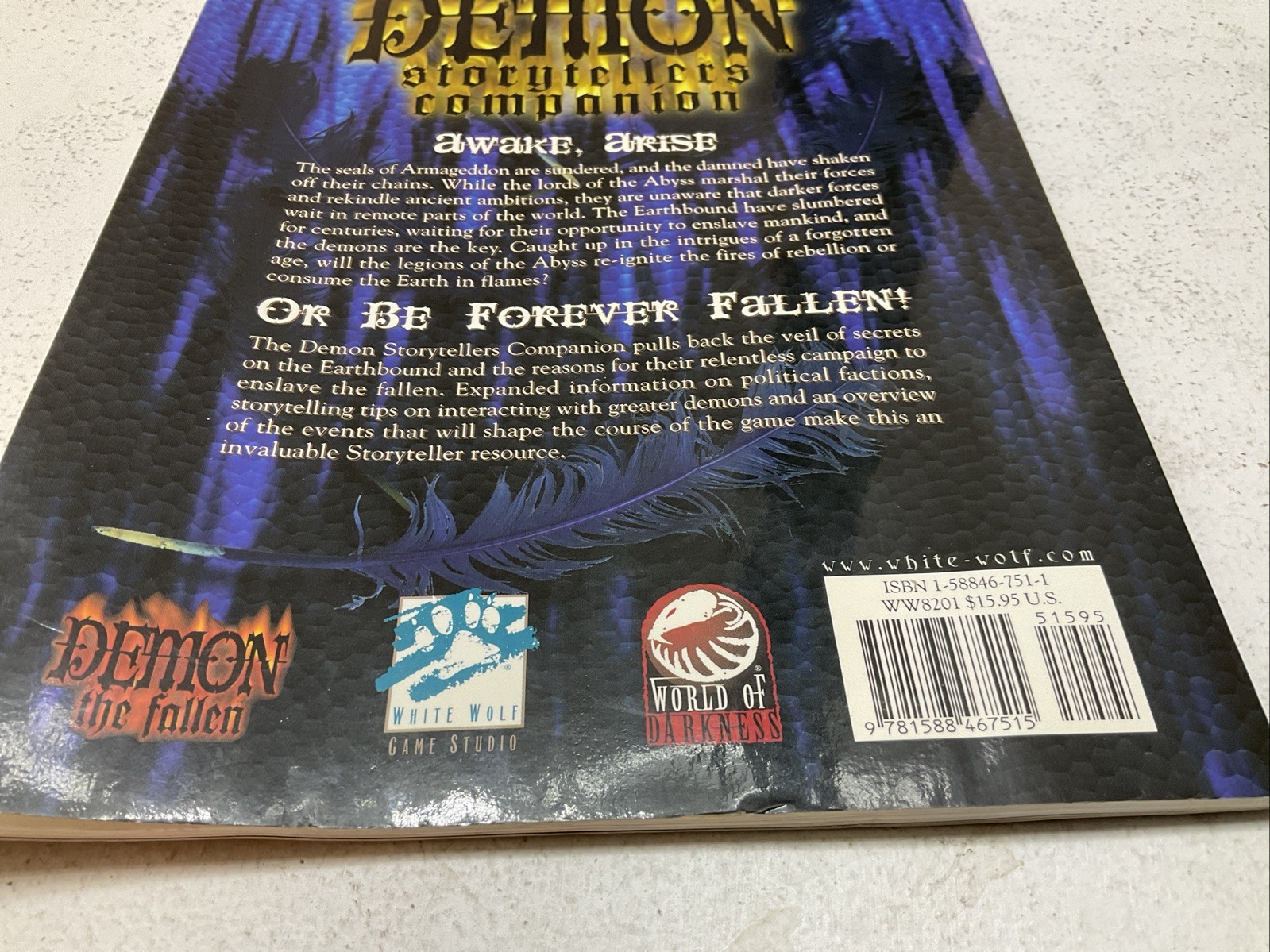 Demon Storytellers Companion OP Ward, Kula,Stolze, Greg,Lee, Michael White Wolf,