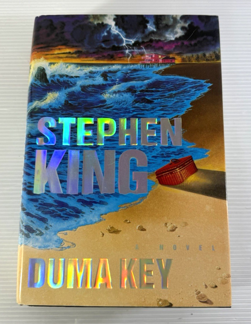 Stephen King Lot of 8 Hardcover Books The Tommyknockers, Rose Madder, Duma Key