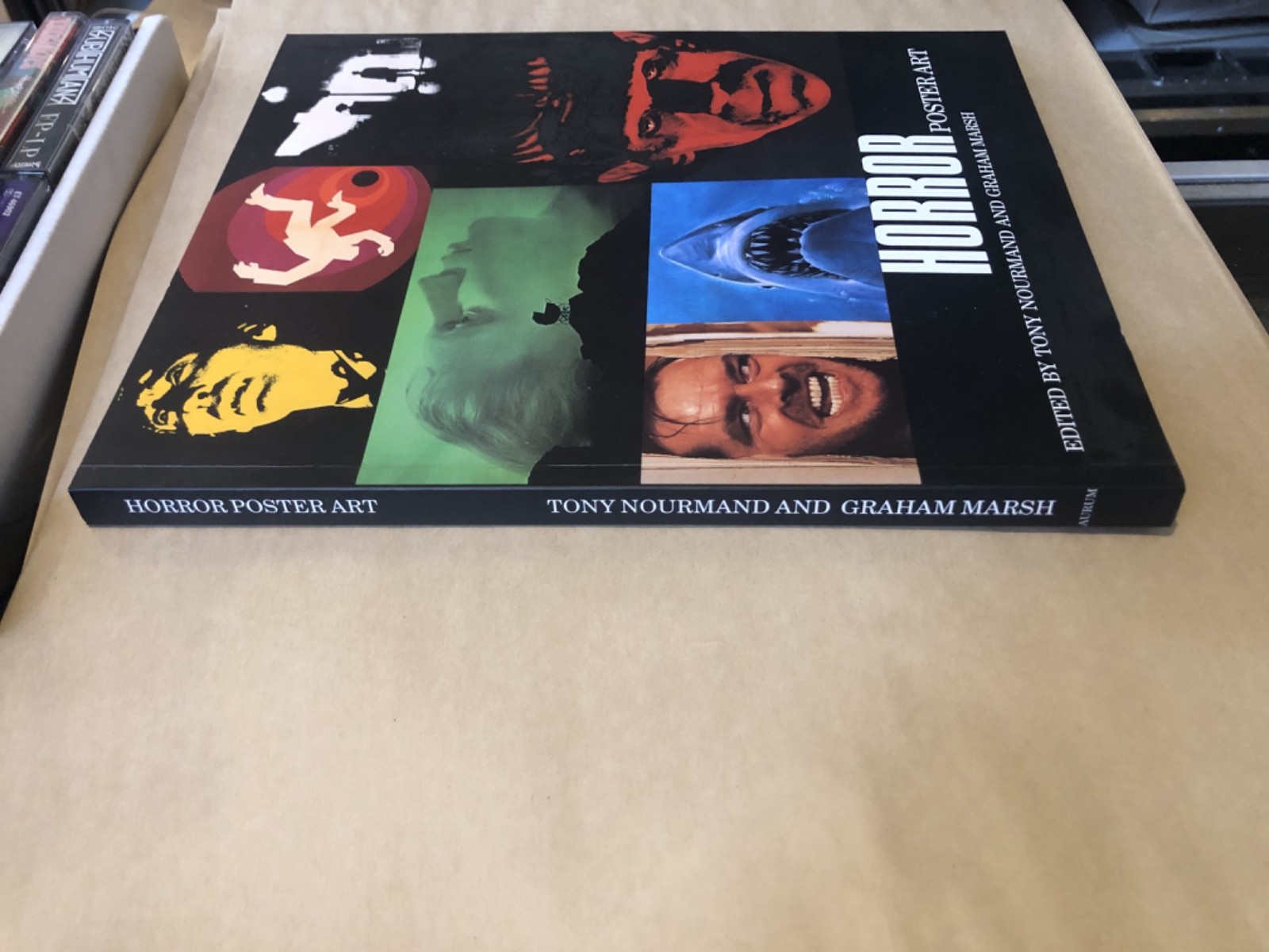 Horror Poster Art by Graham Marsh, Tony Nourmand (2004, Paperback) look at pics