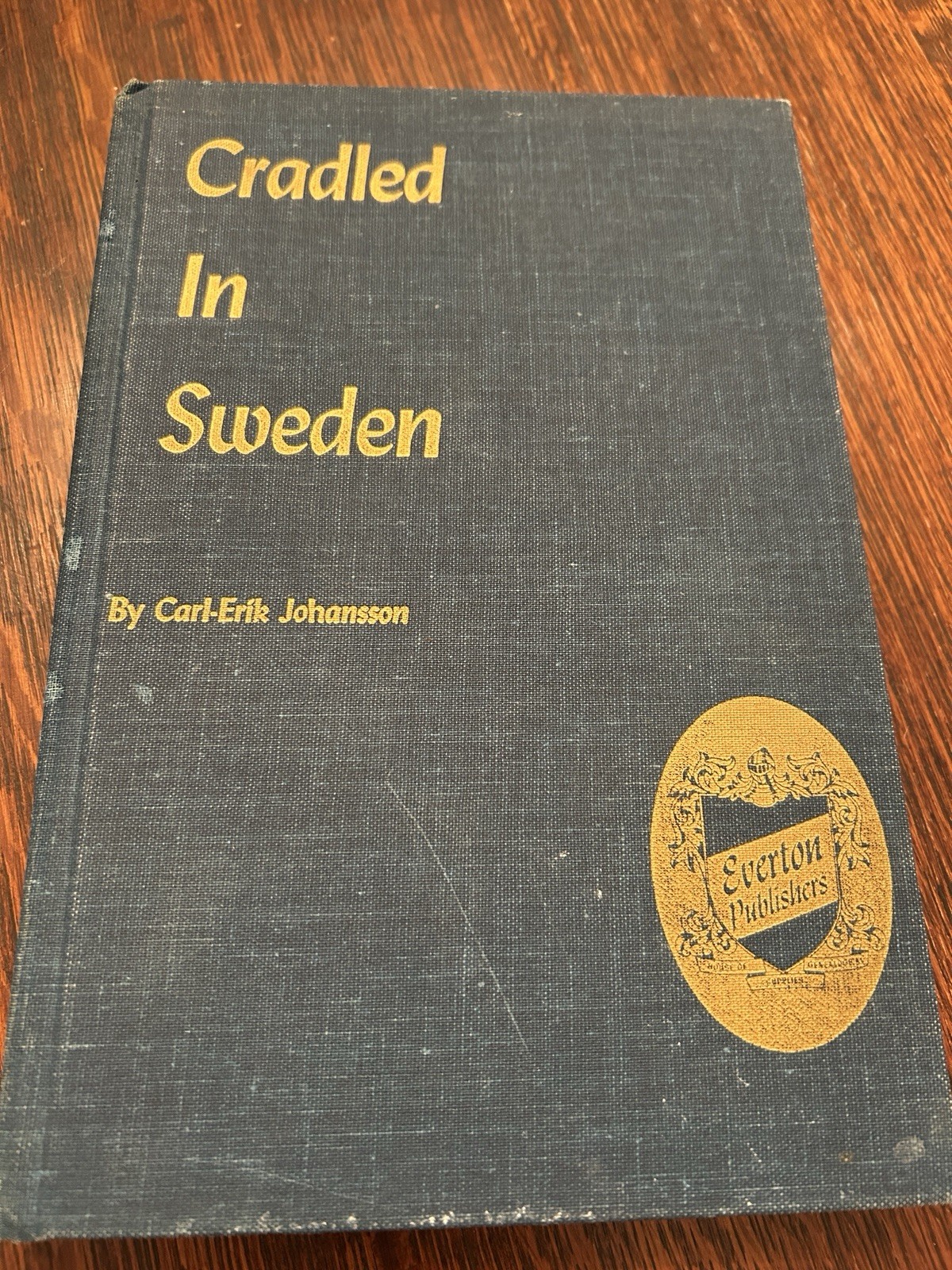 Cradled In Sweden Carl-Erik Johansson 1972 Swedish Genealogical Research Book