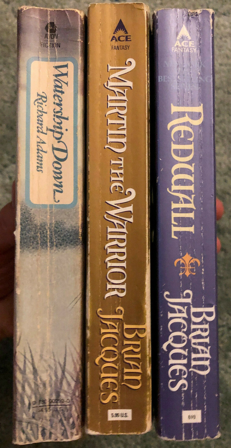 Ricahard Adams & Brian Jacques, Watership Down, Redwall, Martin the Warrior