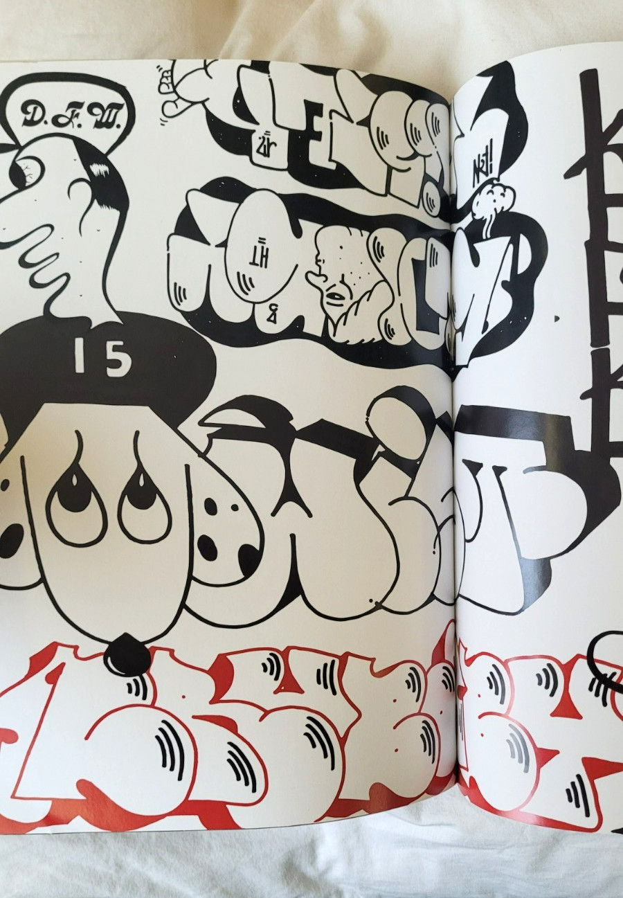 Barry Mcgee SFD Zine Beyond The Streets V1 Gallery 2017 with Stickers OOP