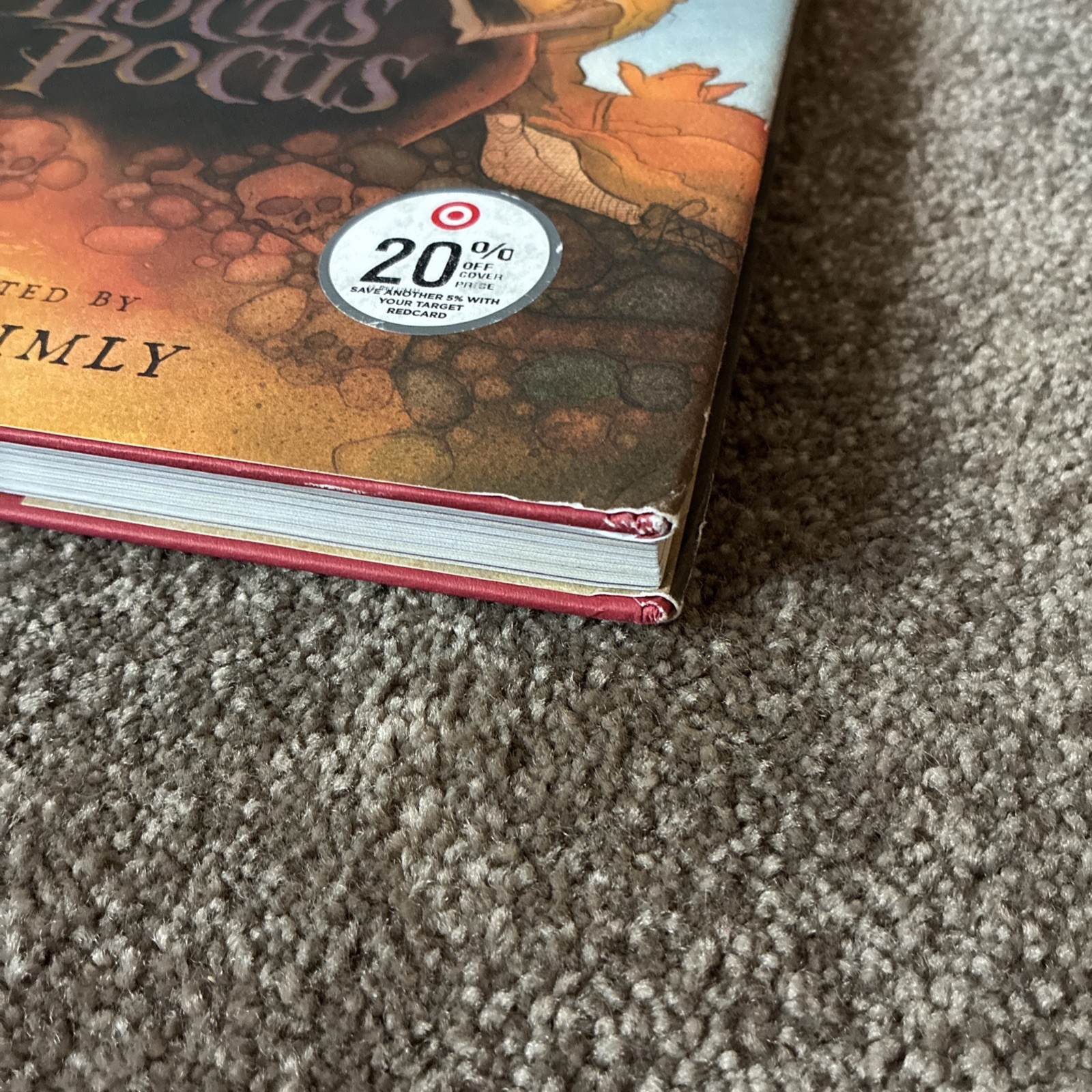 Disney Hocus Pocus Book Lot The Illustrated Novelization & Spell Book Halloween