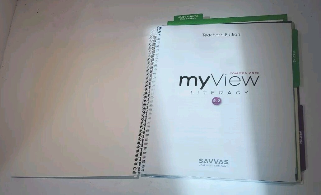 My View Literacy, 2.2: Teacher’s Edition – Pearson Education (Spiral Bound 2020)