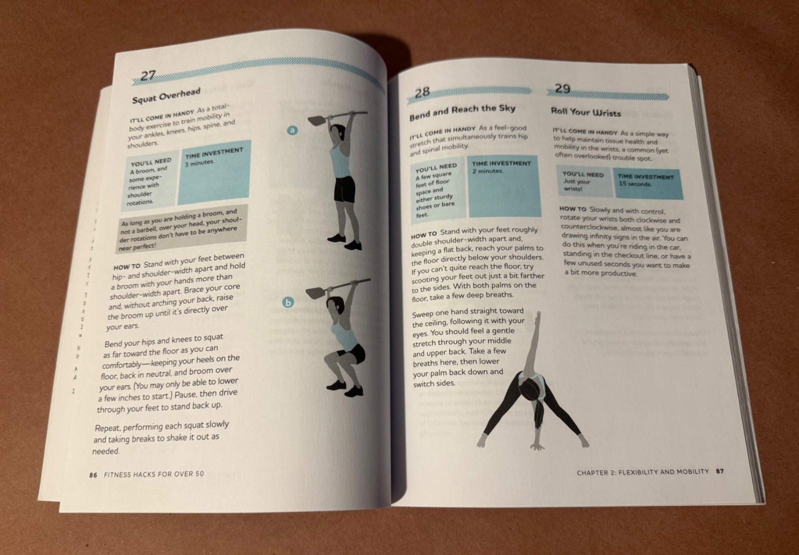 Fitness Hacks for Over 50 : 300 Easy Ways to Incorporate Exercise into Your Life
