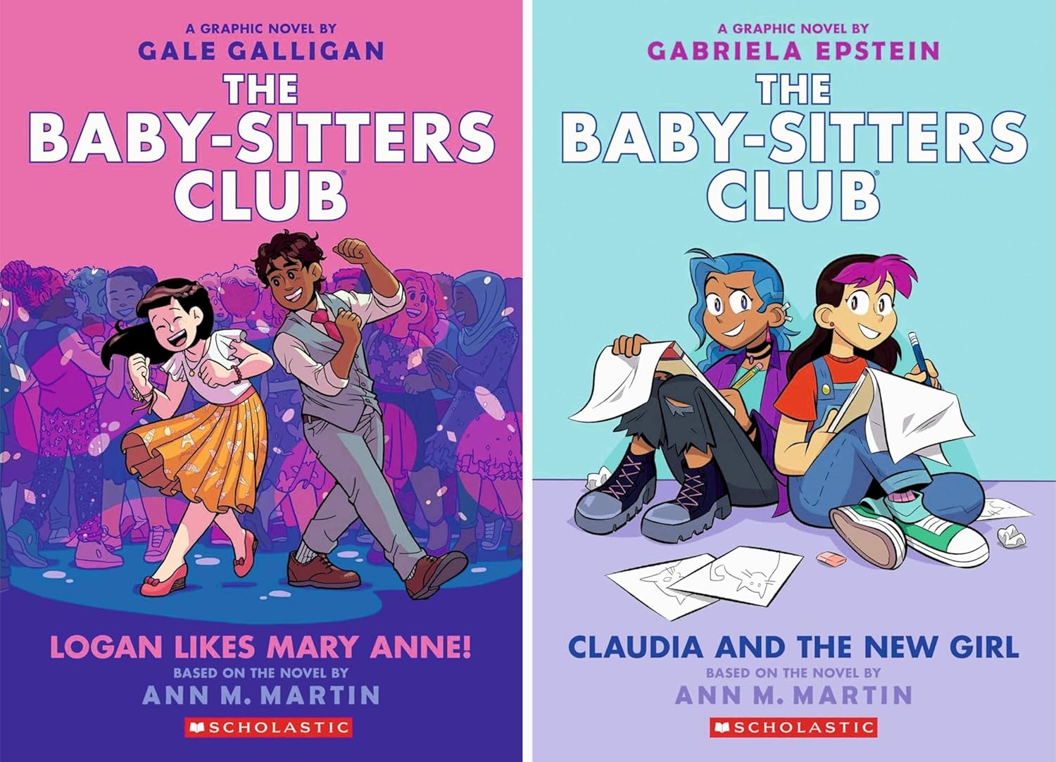 The Baby-Sitters Club Graphic Novel Series Collection Book 8 to 18 by Ann M.