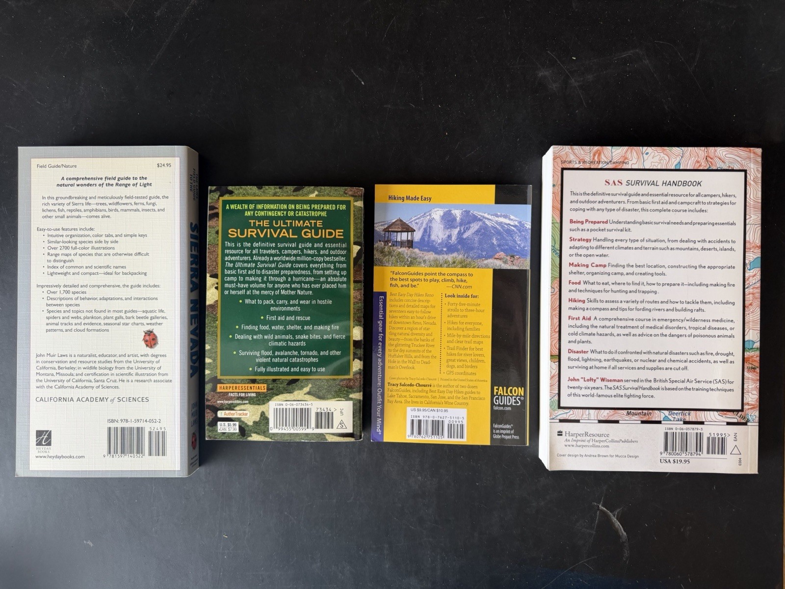 Ultimate Survival 4 Book Bundle Softcover Books Lot of 4 NM
