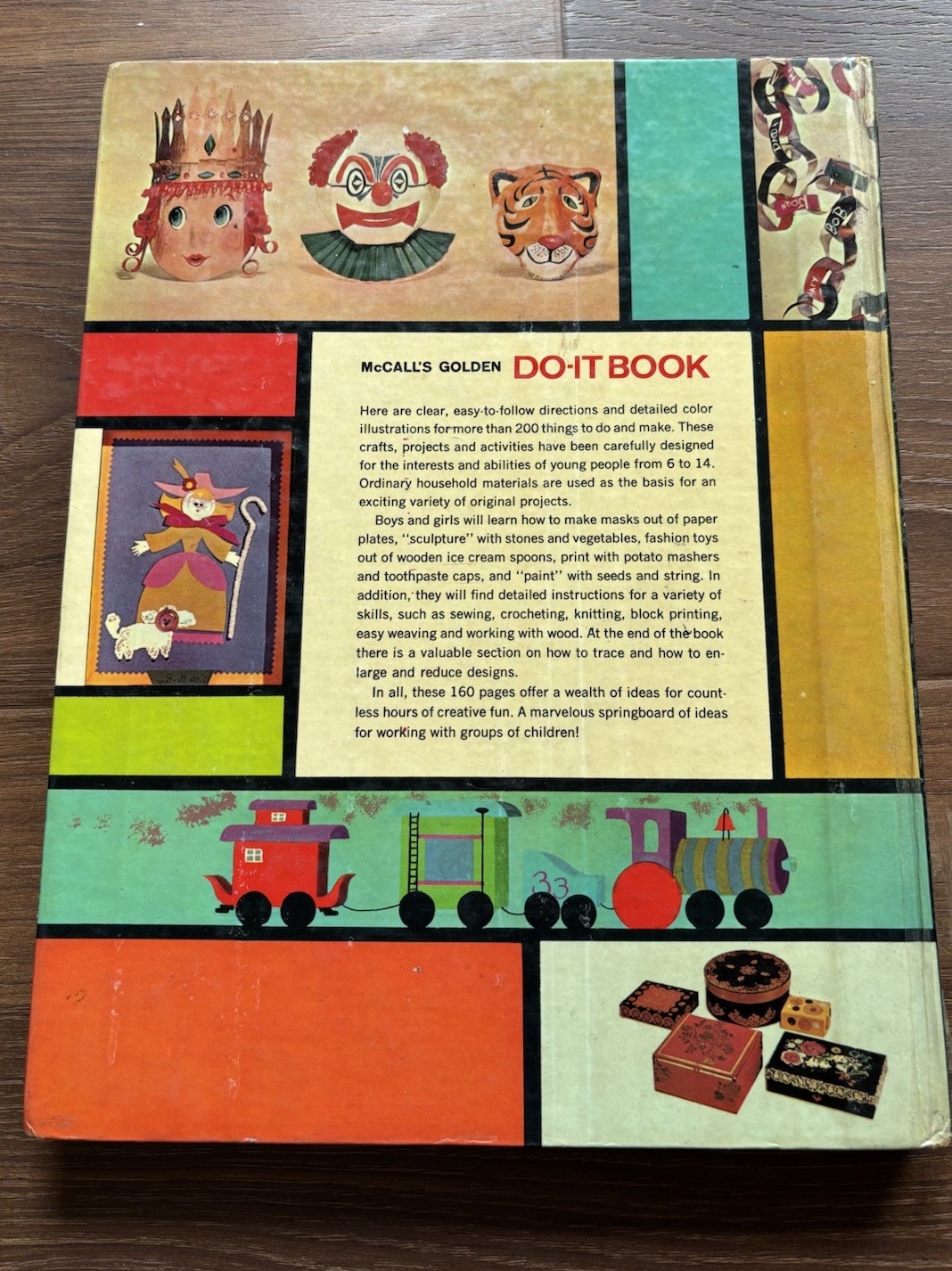Vintage McCall’s Golden Do-It Book with crafts/ projects for kids 6-14 (1962)
