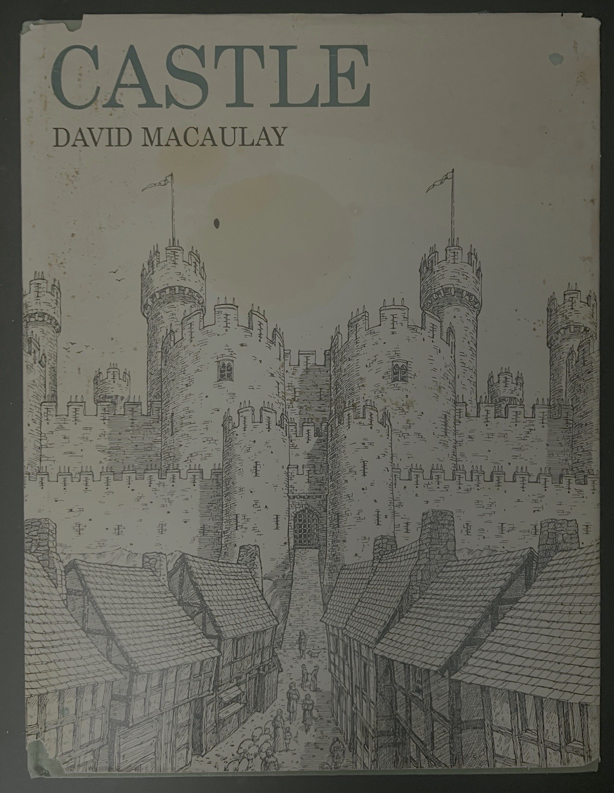 ‘Castle’ by David Macaulay (1977 HC DJ) Free Boxed Shipping!